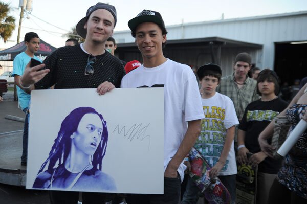 Nyjah Huston at Skatepark of Tampa