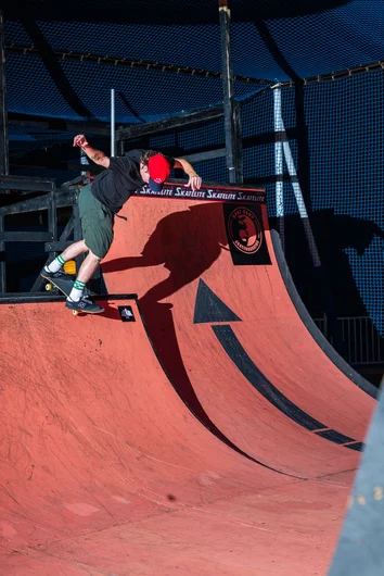 Marse Farmer with a very photogenic step up to back lipslide

<!--floggingmollycruise23-->