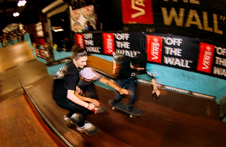 <!--cotc16-->

The obstacle course races got hectic!