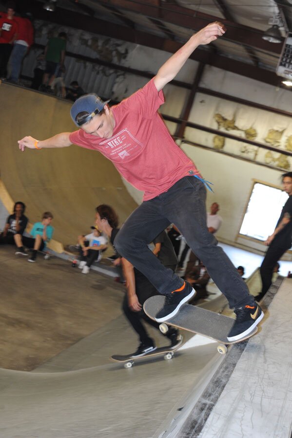 Jereme Knibbs - fakie crook, pop out on the bank