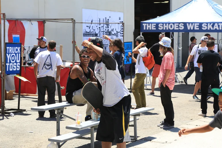 <!--agenda14-->

Markus is hyped to be in Cali for the first time and he was also hyped to see his boy T-Bone.





