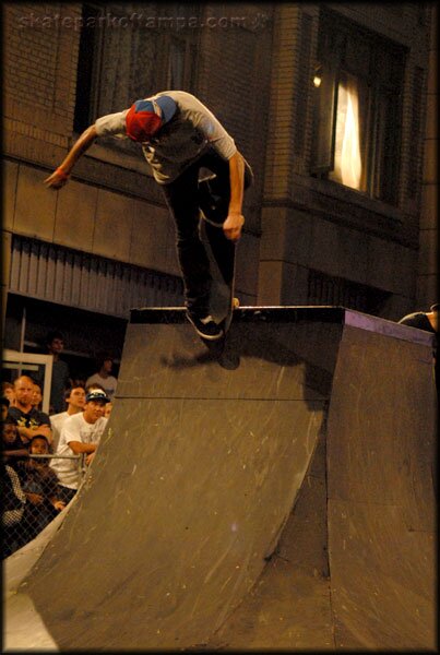 Angel Ramirez did a backside noseblunt