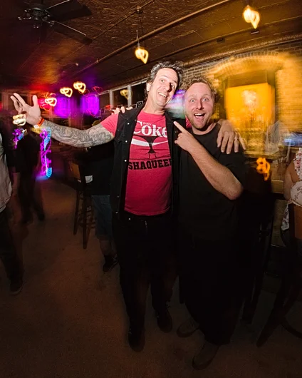 Wade and Glancy at the Fakie Full Cab Release