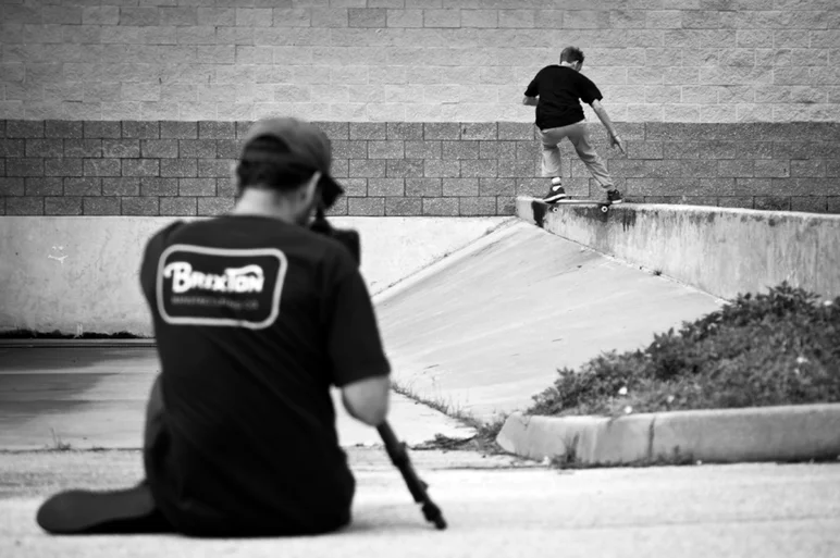 <!-- melbourne2013 -->

Our awesome tour guide and Focus Magazine photographer Stephen Oliveira snapped this one of Frank Branca and I getting straight to business at the first spot. Here's a backside nose slide 270 out.
