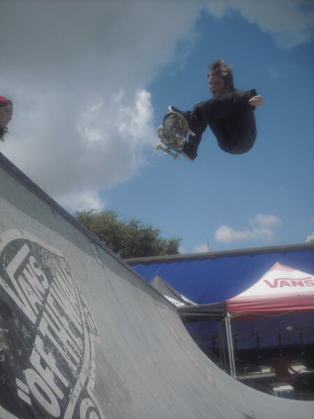 Brennan Campbell is always ripping. Frontside air