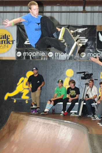 Grant Taylor's frontside ollies were unbelievable. <!-- Tampa Pro 2013 Skateboarding and the After-Party -->