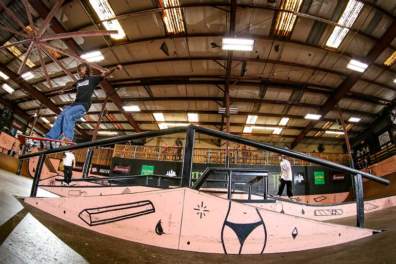Messiah Massey with a Front Feeble to kick off the 13-15 Division

<!--schoolsoutjam2023-->