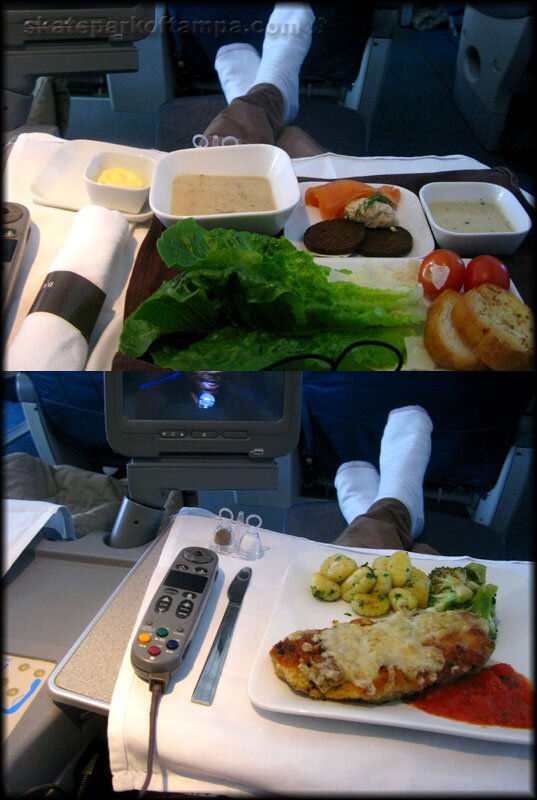 First Class International Flying on Delta