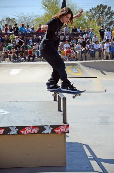 Taylor McClung Frontside Feeble Phoenix Am 2012