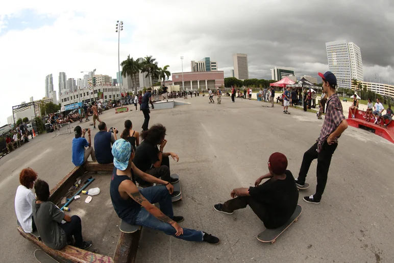 <!-- MIAsummer2013 -->

We arrived to a packed skatepark.