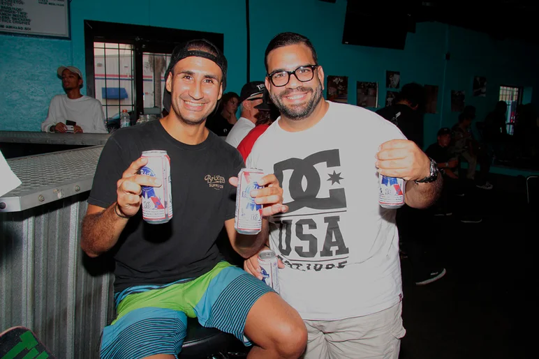 <!--awaydaysphotos-->
Double Fisting this early? Time to get excited to watch Away Days.