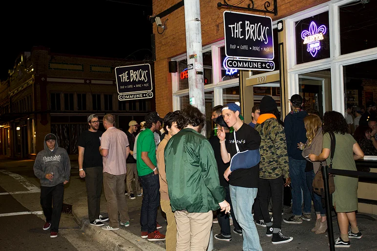 <!--pro16frinight-->

After the dust settled, we all rolled out to Ybor to check out the Spike Jonze art show at The Bricks, presented by Girl Skateboards.  