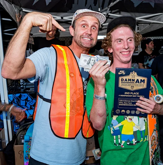 <!--danyc17-finals-->

Right outta the gates, Tim Casey handled the Switch Front 360 and got 2nd Place.