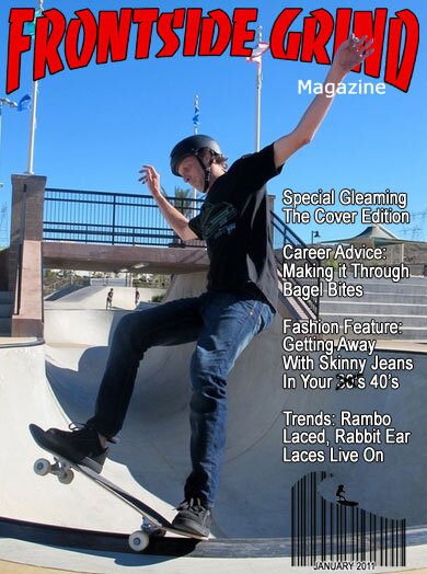 Tony Hawk on Frontside Grind Mag