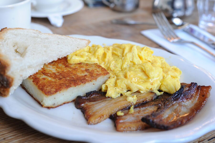 Breakfast in  New York City