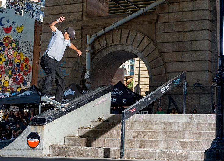 <!--danyc17-finals-->

Joel Espinal skips the malarkey and sticks to solid staple like this Switch Back 5-O