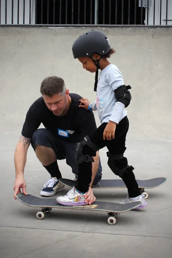 <!--vansgirlsclinic-->
Aaron Morgan is another one of our hugely talented employees and teachers. 
