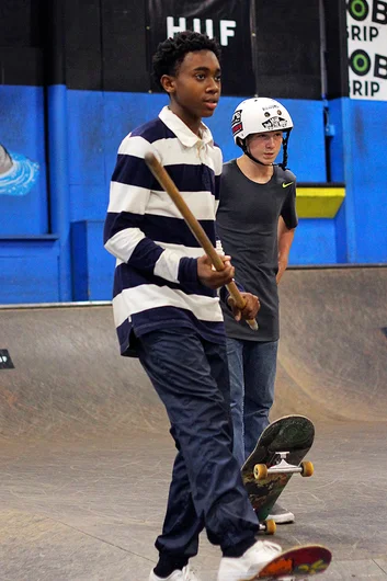 <!--wheeliedope17-->

Keenan ready to go to bat.