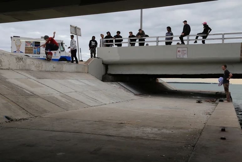 <!--miamitrip16-->

Wes Box's pinch game is strong - front crook to fakie as seen in the Indigo video.