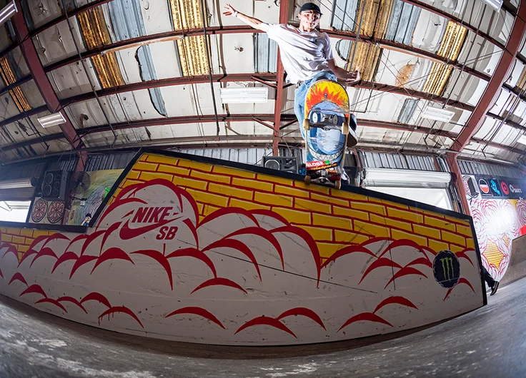 <!--am17thurs-->

If you don’t wanna Ollie then don’t!  But you’re gonna have to get up in that Backtail somehow.  Vincent Milou goes with the best option and Wallies into his BSTS.
