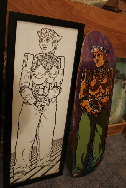 Nick's Museum: Nick owns the original drawings