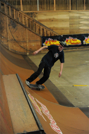 Jacob Krajewski - half cab 5-0 up