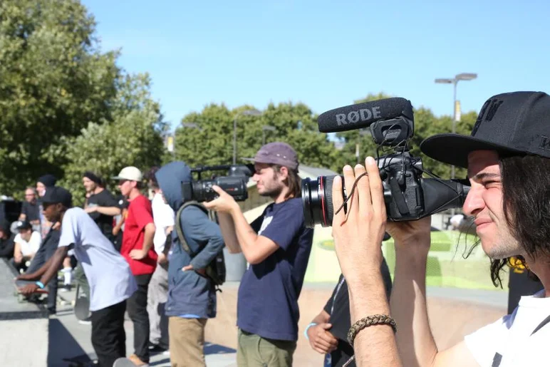 <!-- woodwardwestday3 -->

The spectator media squad was in full effect.