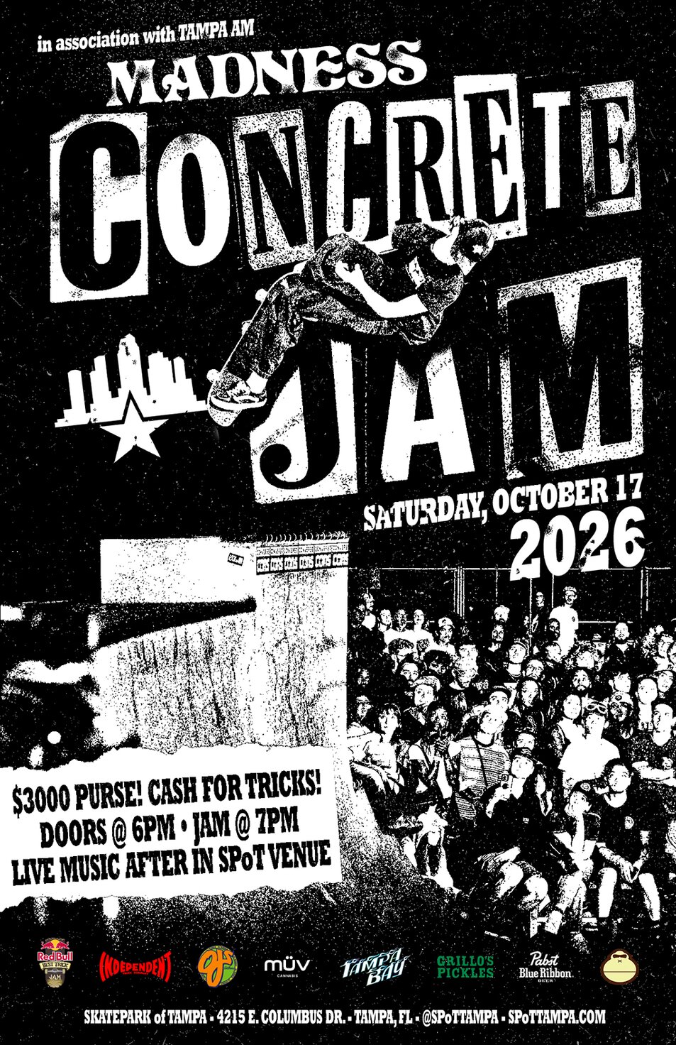 2026 Tampa Am - Madness Concrete Jam