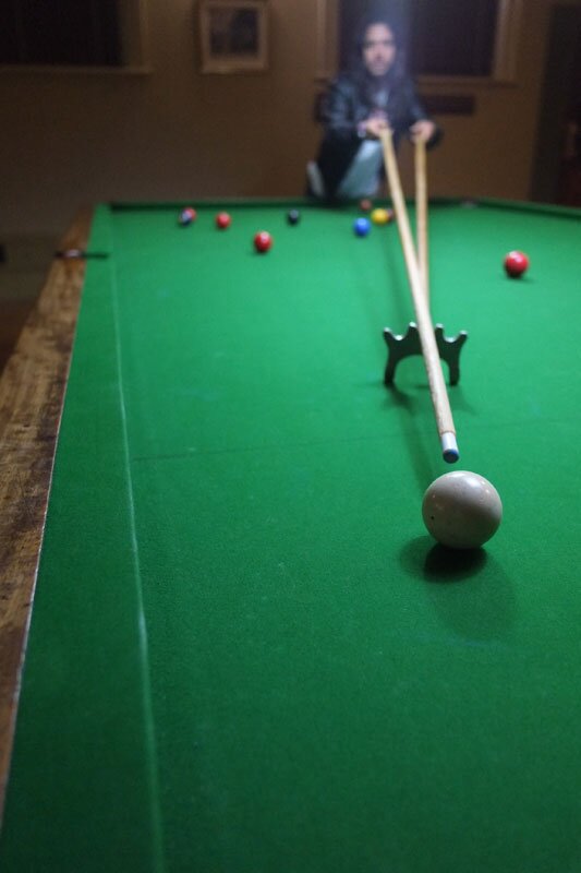 The Kimberley Club pool tables