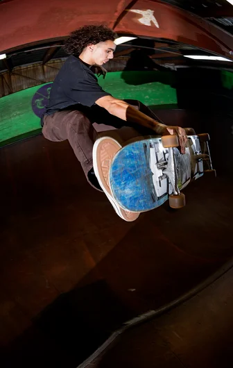 <!--am16-thurs-->

Alejandro Burnell skates the bowl like gettin’ into your iPhone; he knows the code.