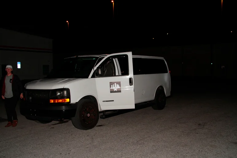 <!--da-atl-marino-->

Damn Am Atlanta is the very first Damn Am of the year which makes it special. It is also special because Atlanta, Georgia is so close to us that we load up the van with as many people as possible and make a trip out of it. Seen here is Sterling, one of our newest employees going on his very first Damn Am and SPoT Trip. This was a 6am meet time, maybe our earliest.