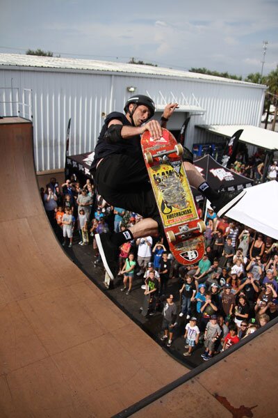 Tony Hawk Lands at SPoT: Birdman with an airwalk