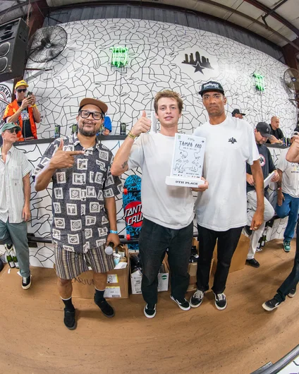 Axel came out and crushed the contest. 9th place overall!

<!--tampapro22finals-->