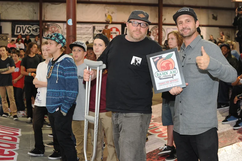 Bob's homie broke a leg this weekend.  That's good enough for a Thanks for Nothing Award.<!-- Damn Am Atlanta 2013 Presented by DVS -->