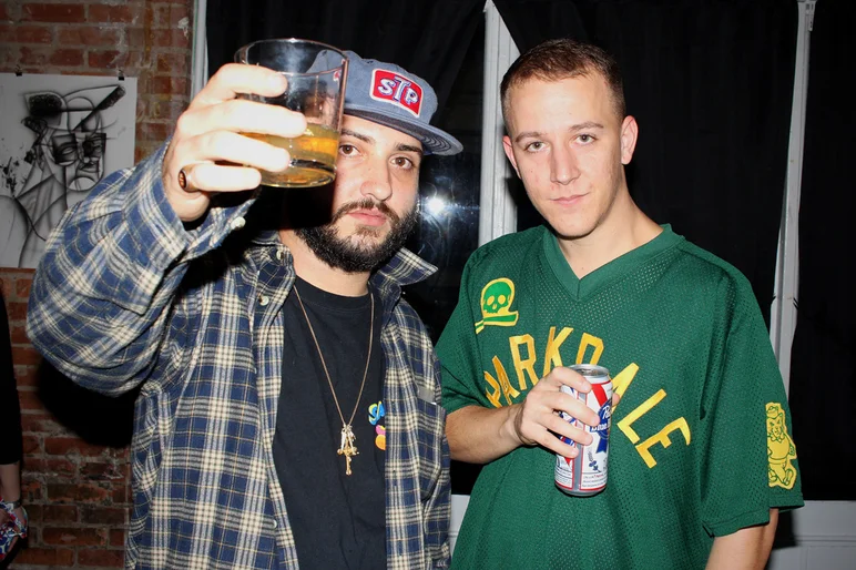 <!--am18stpphotos-->

The man of the hour Stephen Palladino chilling out with Travis aka @counttrillions