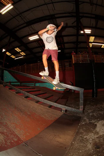 <!--btsb16-->

Aaronn Depaulis has gotta teach us the secret to his BS Smith.