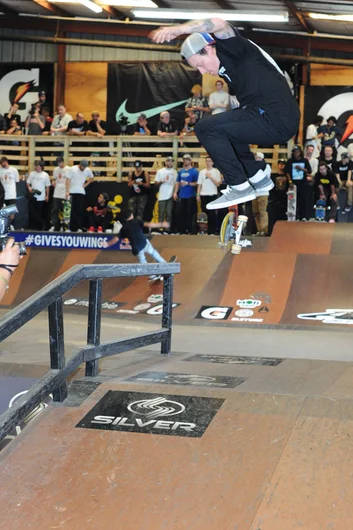 Cody did pretty damn good in his first Tampa Pro at 7th in the Finals.  That's a nollie flip.<!-- Tampa Pro 2013 Skateboarding and the After-Party -->