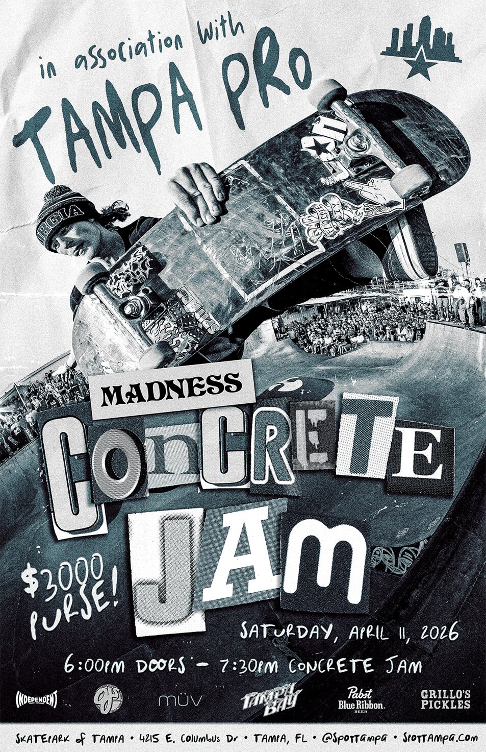 2026 Tampa Pro Madness Concrete Jam