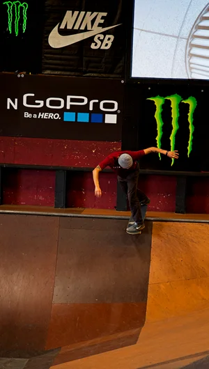 <!--PRO15SATDAY-->

Why produce photo sponsorship incentive with a little sticker on your board when you can just put up banner in the background of your B/S Lipslide?  Trevor Colden (again) plays it smart.
