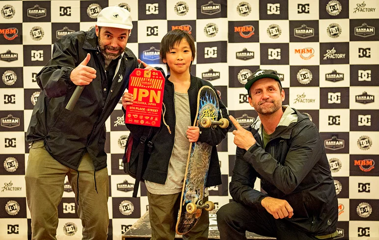 <!--ja19finalsphotos-->

Heelflip master Sena Watanabe plays around and comes up on 9th Place