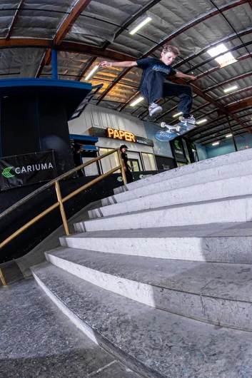 Closing out the Qualifiers with a Nollie flip from Kristion Jordan. Believe it or not - no relation to Michael Jordan even though they have similar tongue out style.

<!--damnamla2023qualifiers-->