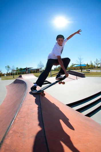 <!--txrt14-->

Front Crail Slide by Alejandro on the tall wall.