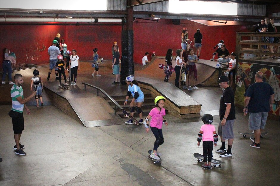 Photos From the Vans Girls Skate Clinic at SPoT