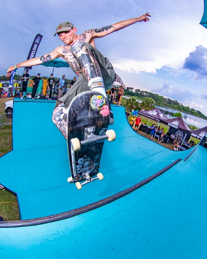Came back for the blunt fakie on the tombstone

<!--floridagrovesfest23-->