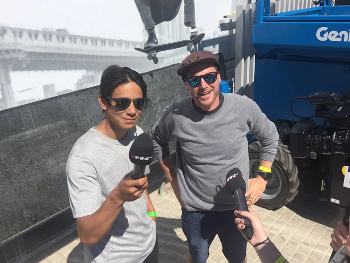 <!--17proopen-->

Sean Malto trying to creep on Zitzer’s announcing job.