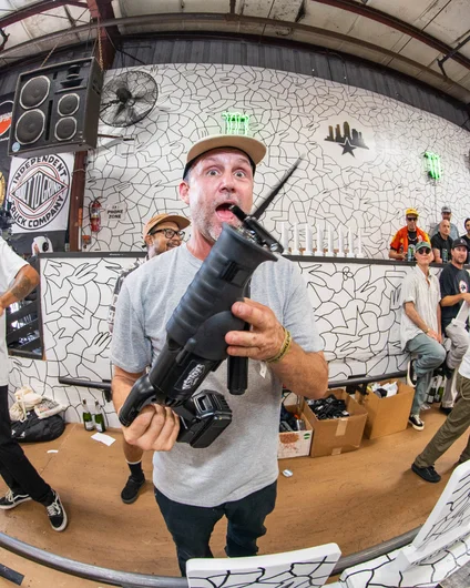 Zitzer wasn't a fan of Brian with a charged up sawzall

<!--tampapro22finals-->