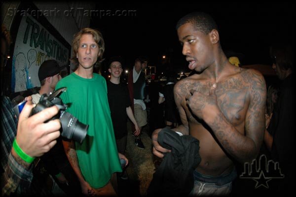 Antwuan is covered in tats