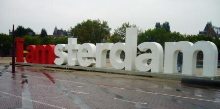 Ryan and Jenna in Amsterdam