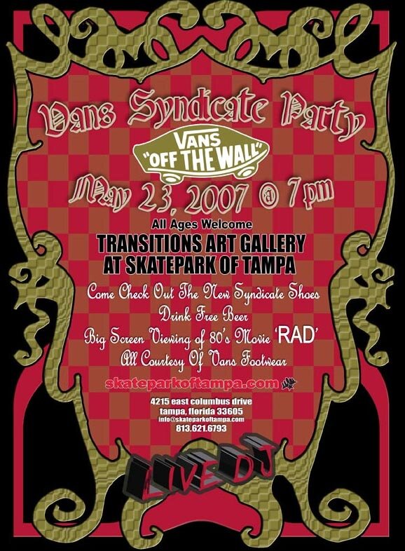 Vans Sydicate Party