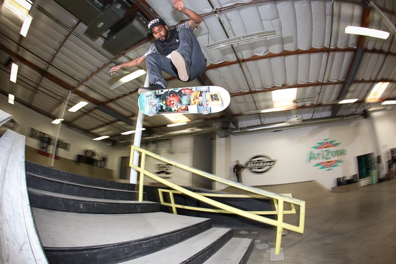 <!--ayctwshawk-->


Derrick Wilson, switch heelflip.